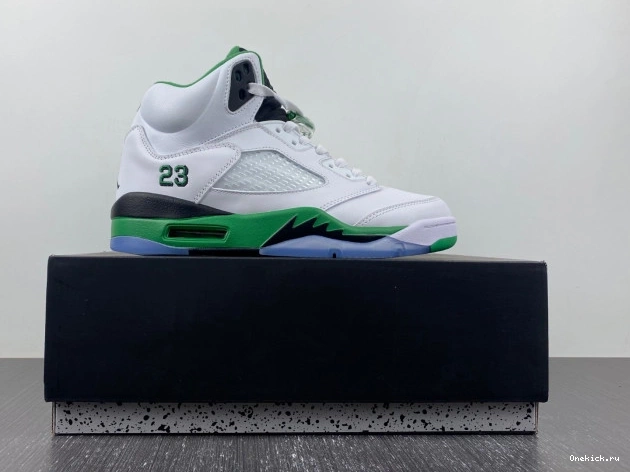 One Kick Jordan 5 Air WMNS DD9336-103 Green Lucky 0713